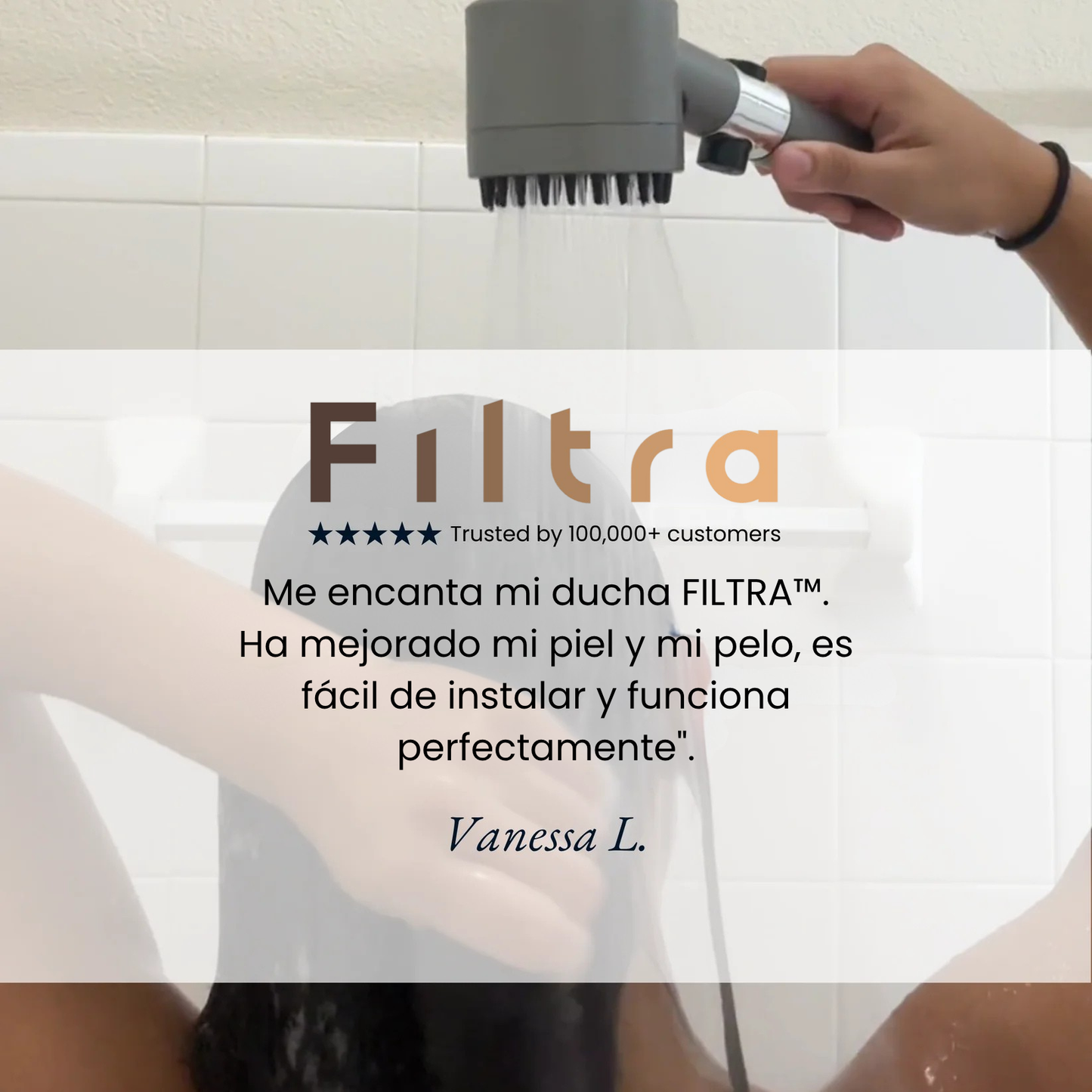 FILTRA™ - el filtro de ducha inteligente para una piel y un cabello sanos